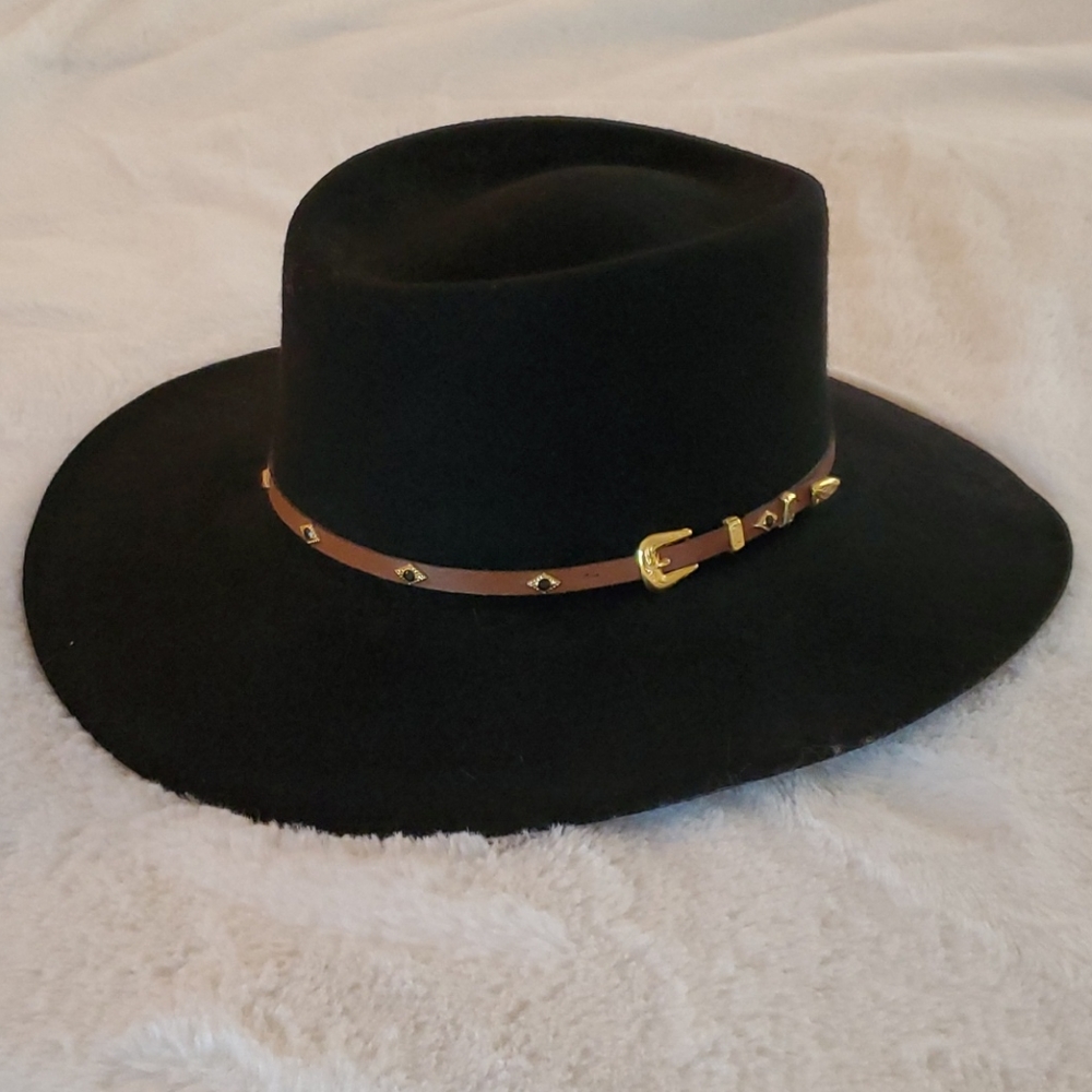 Wrangler Riata Gambler 100% Wool wide brim hat